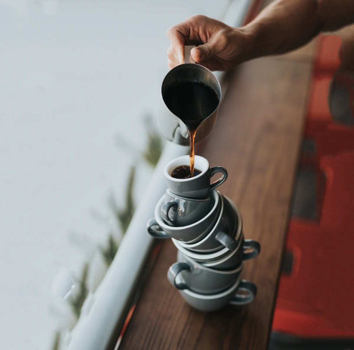 Kaffetid! Foto: Nathan Dumlao