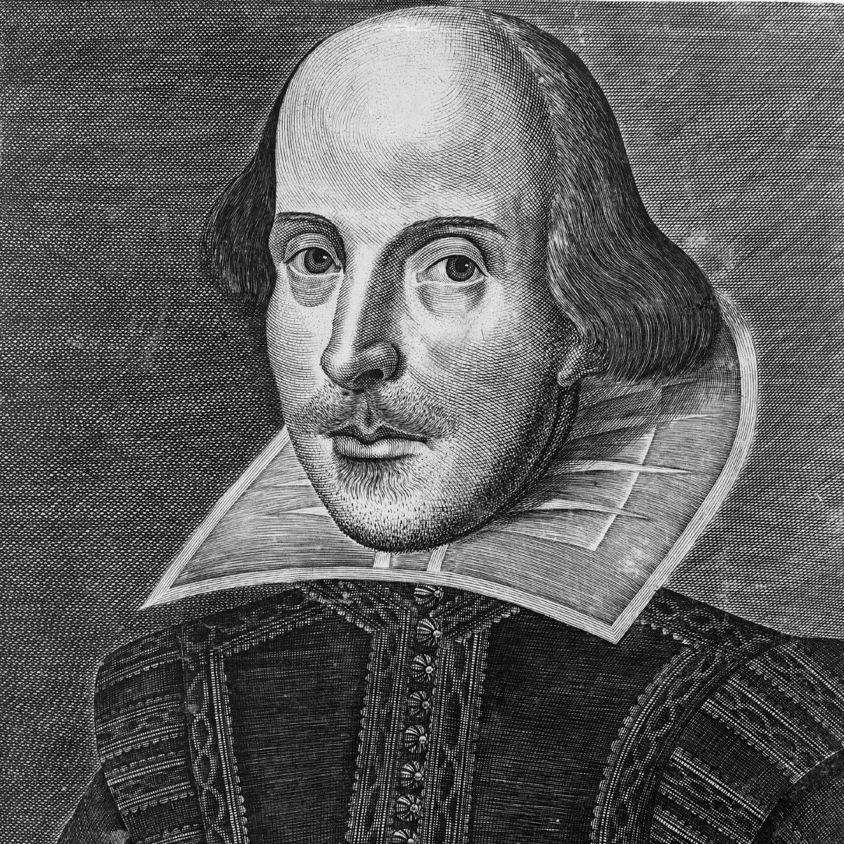 Et portræt af “William Shakespeare”. Angiveligt.